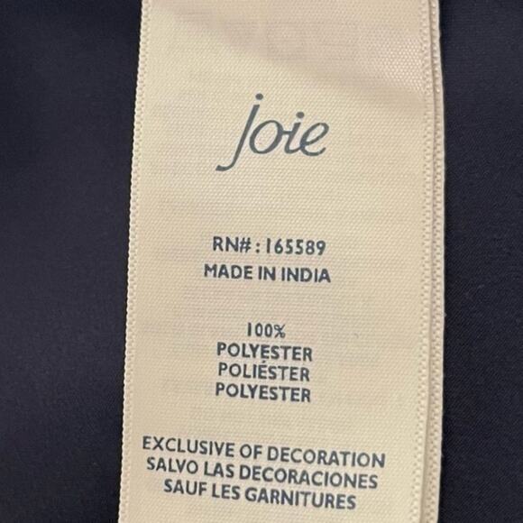 Joie Sheer Blues Grays Floral Babydoll CottageCore Feminine Dress NWOT Size M - Picture 10 of 12